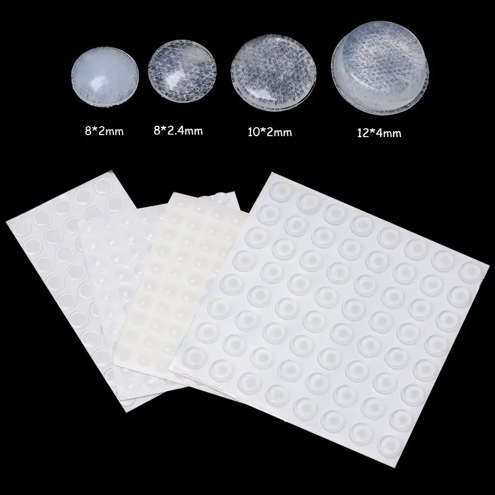 투명 충돌 쿠션 소음 방지 범퍼 실리콘 패드, 자체 접착 댐퍼, 가구 도어 스토퍼, 홈 개선  Best5