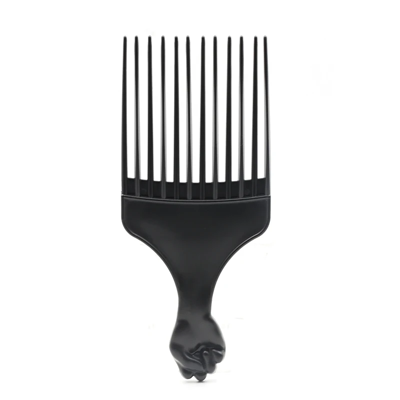 1 Pcs Hair Comb Afro Hair Pick Fork Comb Salon Hairdressing Curly Hair