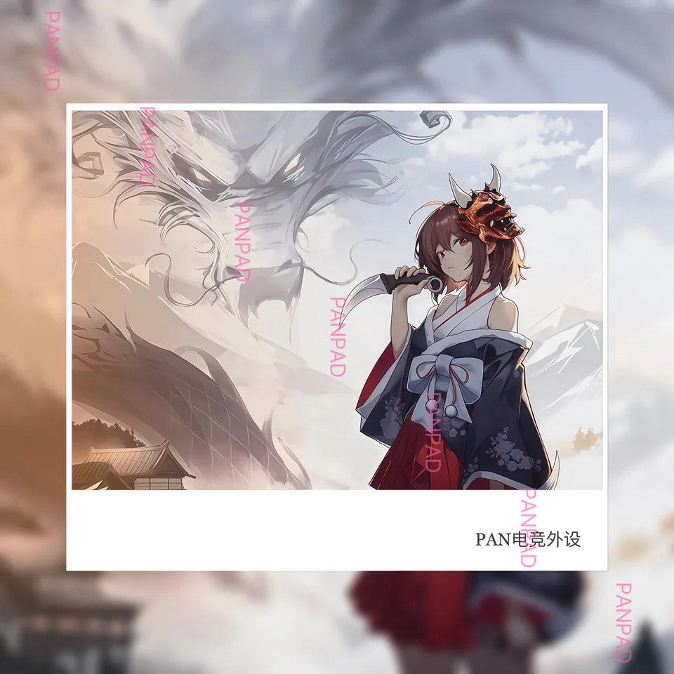 Yukr Aim(ユキエイム)ガラスマウスパッド Oni2.0 Yuki Aim(ユキエイム) ガラスマウスパッド Glass Mousepad Oni 2.0