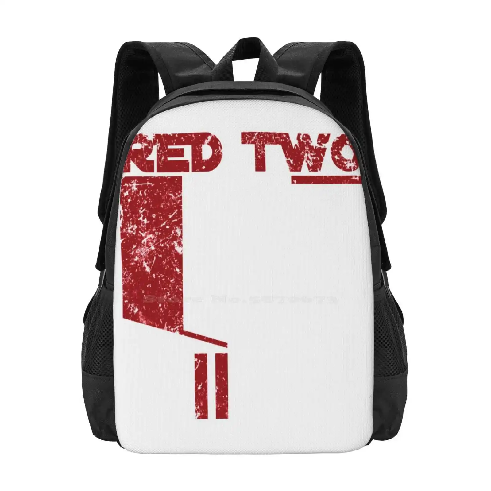 Red Two Pattern Design Laptop Travel School Bags Red Two Wedge Antillies X Wing The Miniature Game Simon Breeze Fantasy Fanart