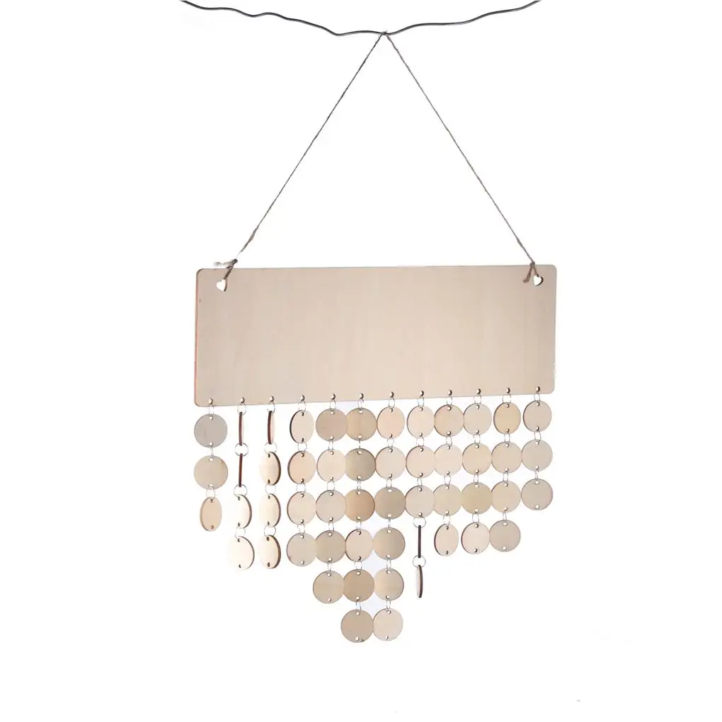 Birthday Reminder Calendar Wooden Wall Calendar for Birthday & Events Reminder