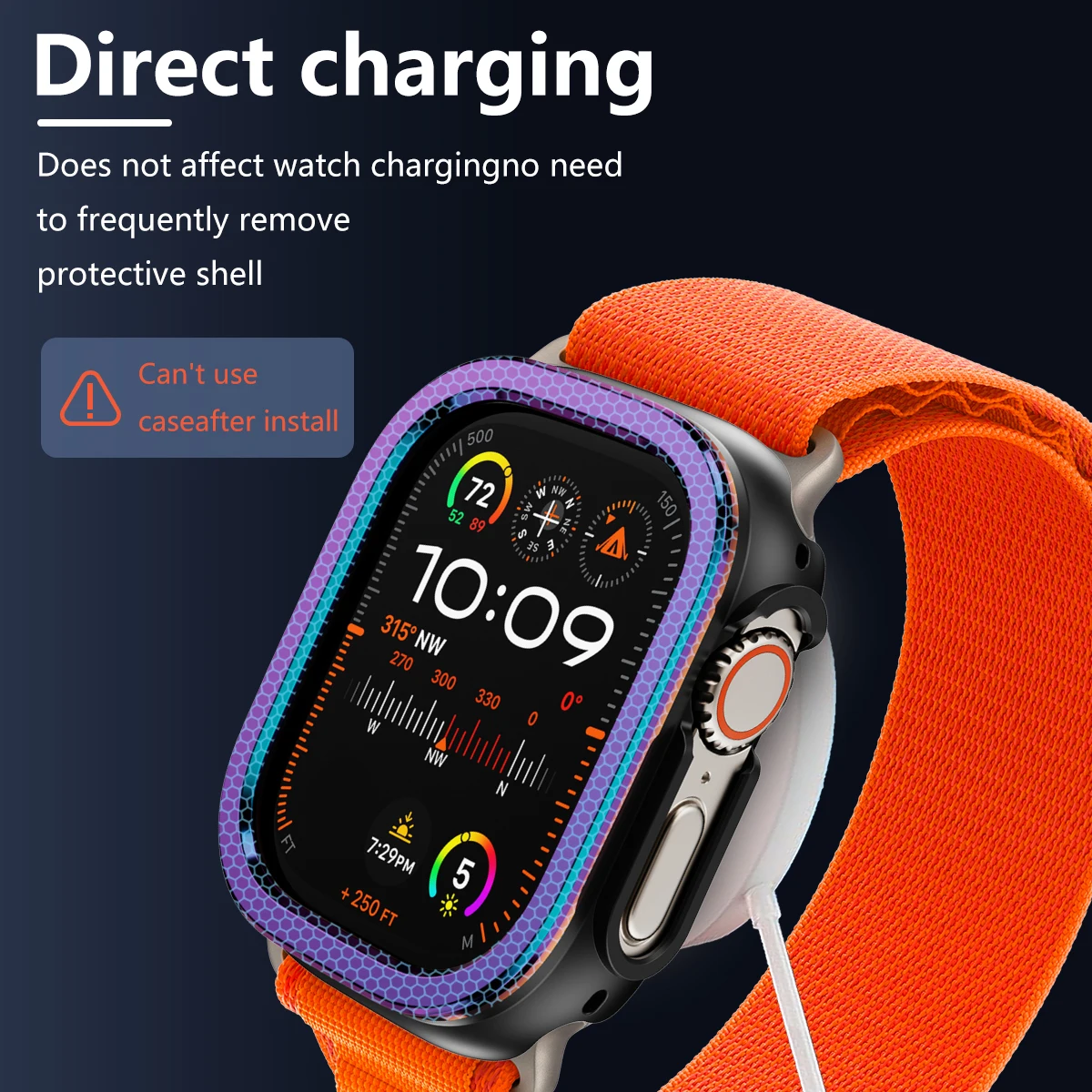  Ƽ ˷̴ ձ   ġ ̽, Ʈ 2, 49mm, 45mm, 41mm, TPU Ŀ ̽ ȣ, ̿ġ ø 9, 8, 7 