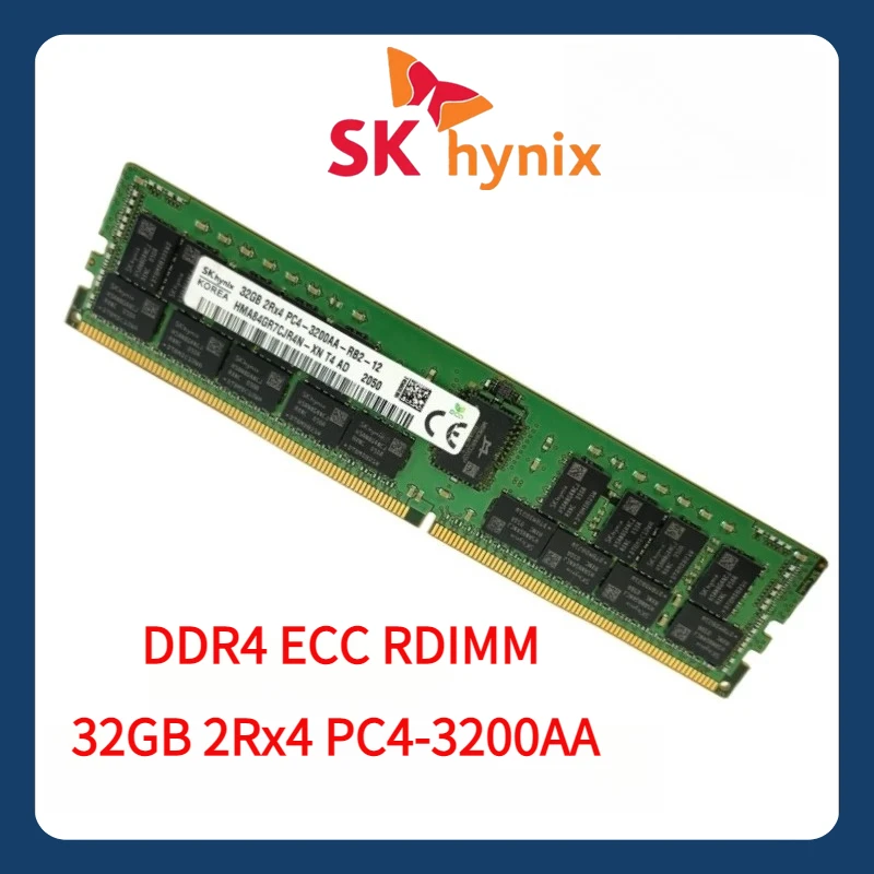 SK ハイニックス 32GB 2Rx4 PC4 3200AA DDR4 3200MHz ECC REG RDIMM