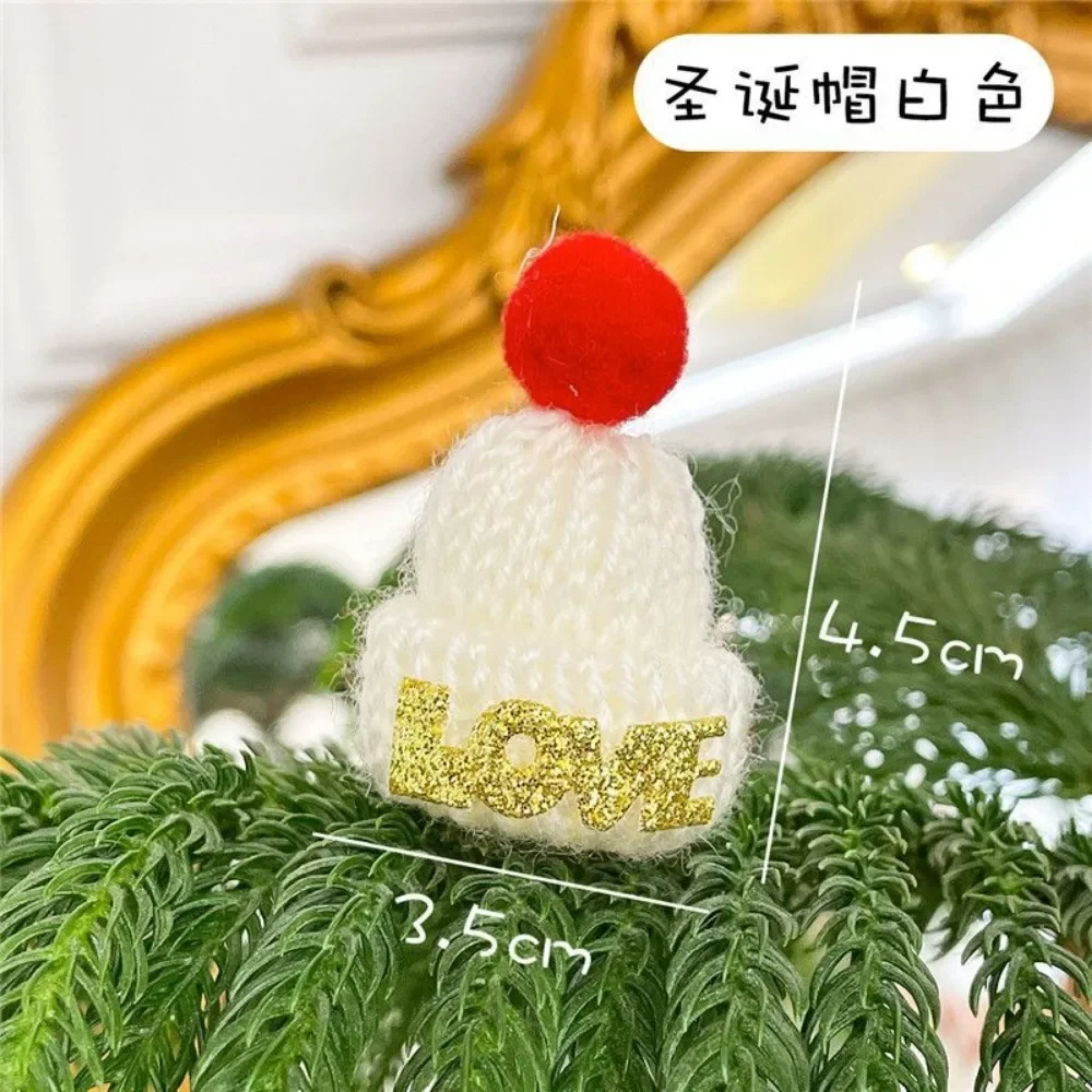 Festive Christmas Mini Knit Hats for Tree, Bouquets & DIY Accessories Perfect for Crafters