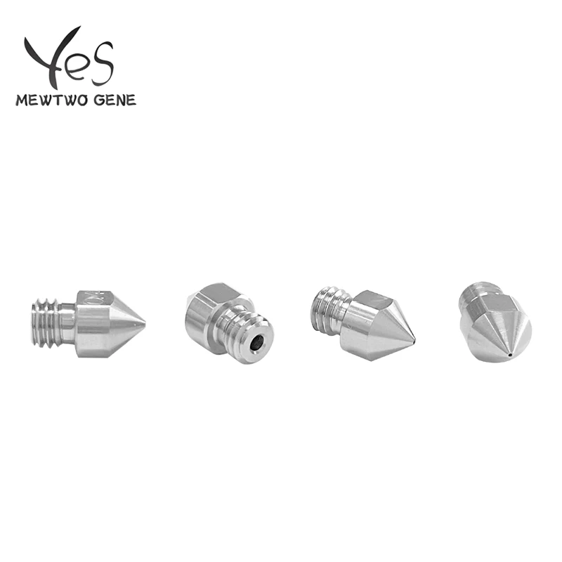 

High Strength TC4 Titanium Alloy MK8 Nozzles Corrosion Resistant Nozzle for Ender 3 CR10 Ender 5 Ender 2Pro for 1.75mm PLA