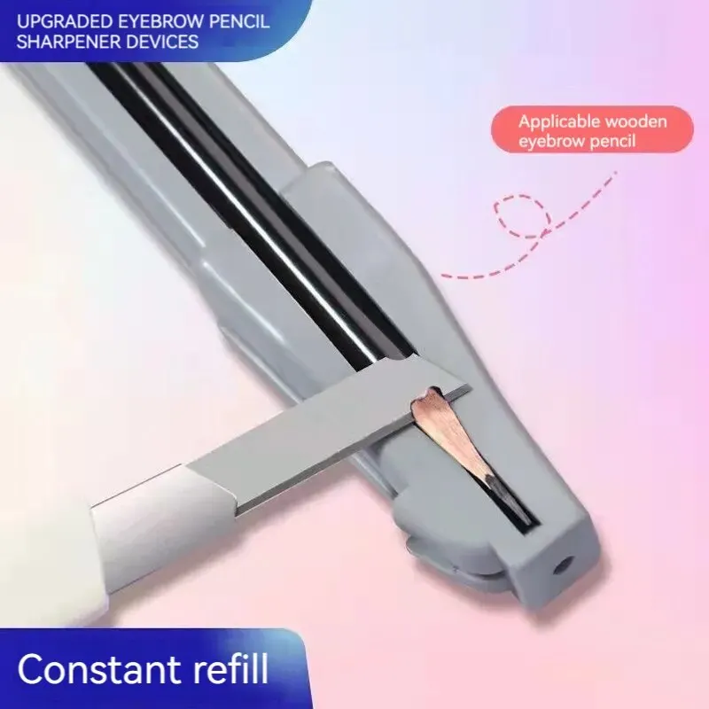 Eyebrow Pencil Sharpener Aid Smooth Sharpener Compact & Convenient Makeup Artist Novice Tool eyebrow pencil sharpener