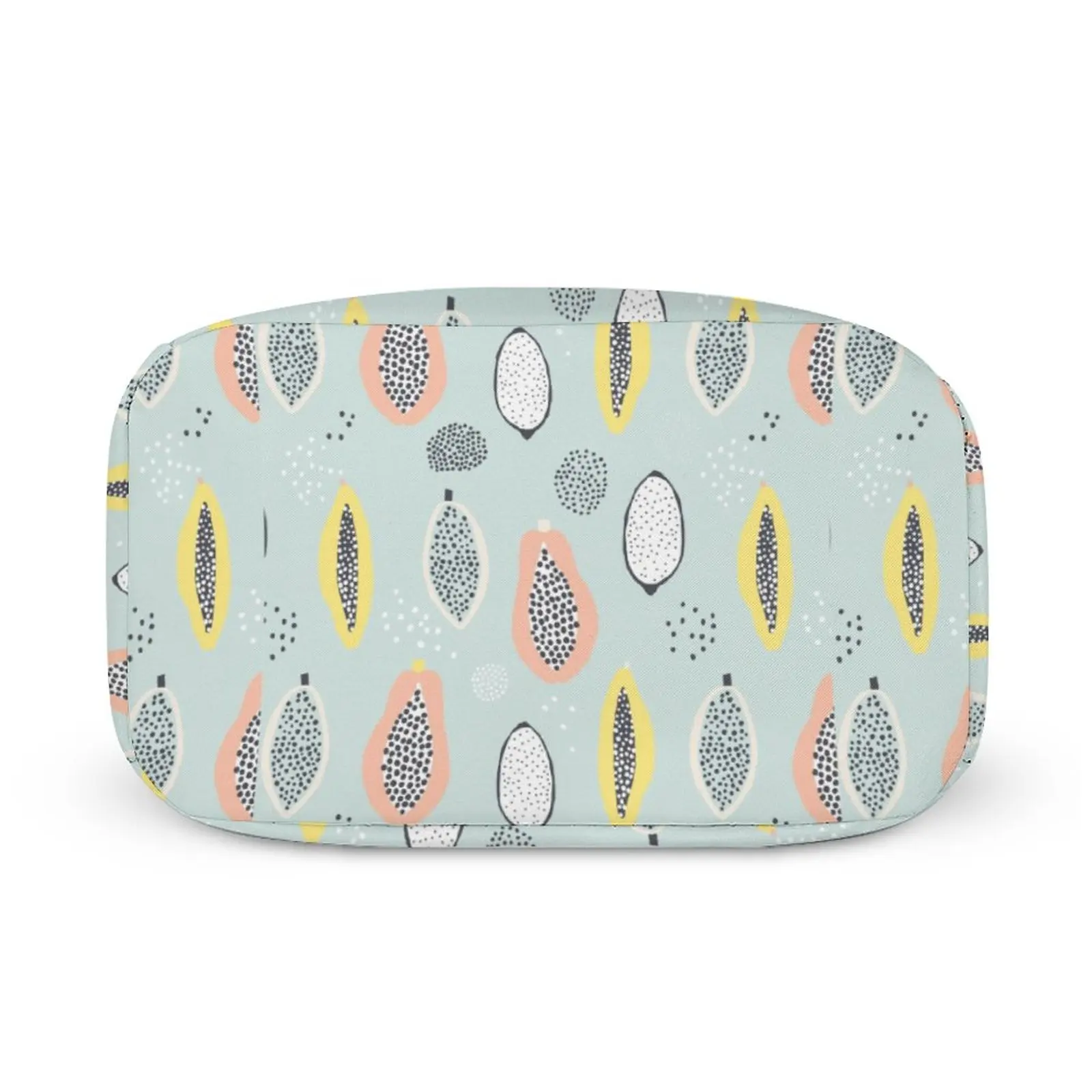 Custom Pattern Tote Lunch Bags for Women Cartoon Tropical Fruit Portable Meal Bag Picnic Travel Breakfast Box Office Work School