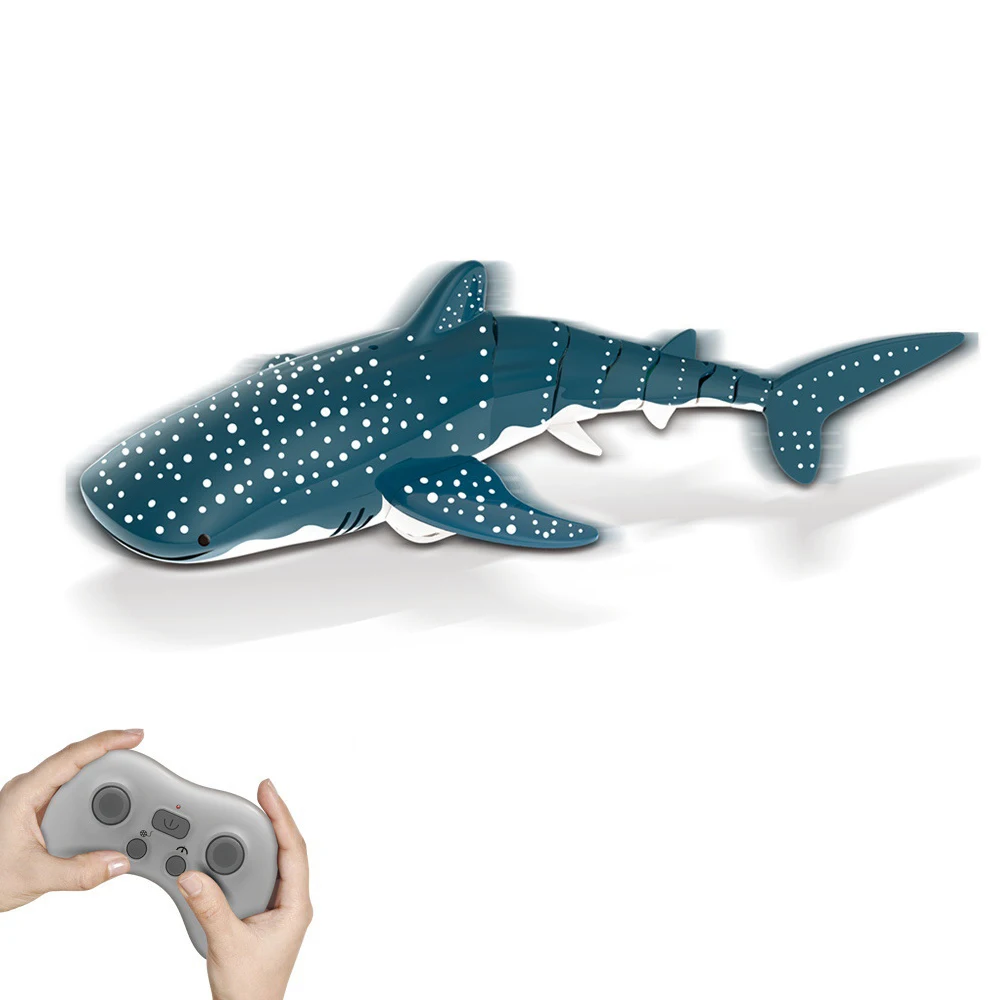 Remote Control Water-Spraying Shark Toy