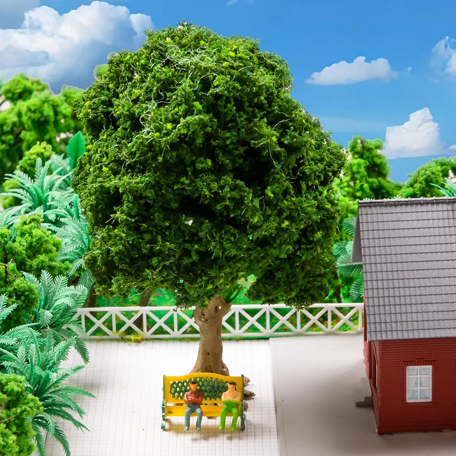 1Pcs Mini Simulation Wire Tree/Trunk Tree Model Height 10-15cm Plants Materials For Making Diy Sand Table Landscape Layout Kit 5