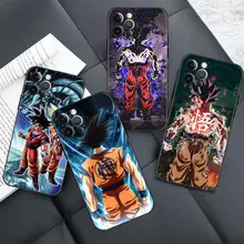 

Phone Case for Apple iPhone 13 11 12 pro XS max XR X 8 7 6 6s plus SE Cover Silicone Funda DRAGON BALL Goku