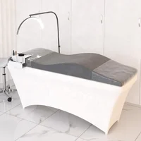 OEM Beauty Salon Spa Lash Bed Curved Mattress Topper For Lash Bed Eyelash Mattress Massage Curved Memory Foam Lash Bed Topper 2