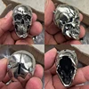Demon Skull Key Pendant Metal Skull Key Cover Universal Modified Key Decoration,Witchy Car Accessories, Key Cover For Motorcycle 2