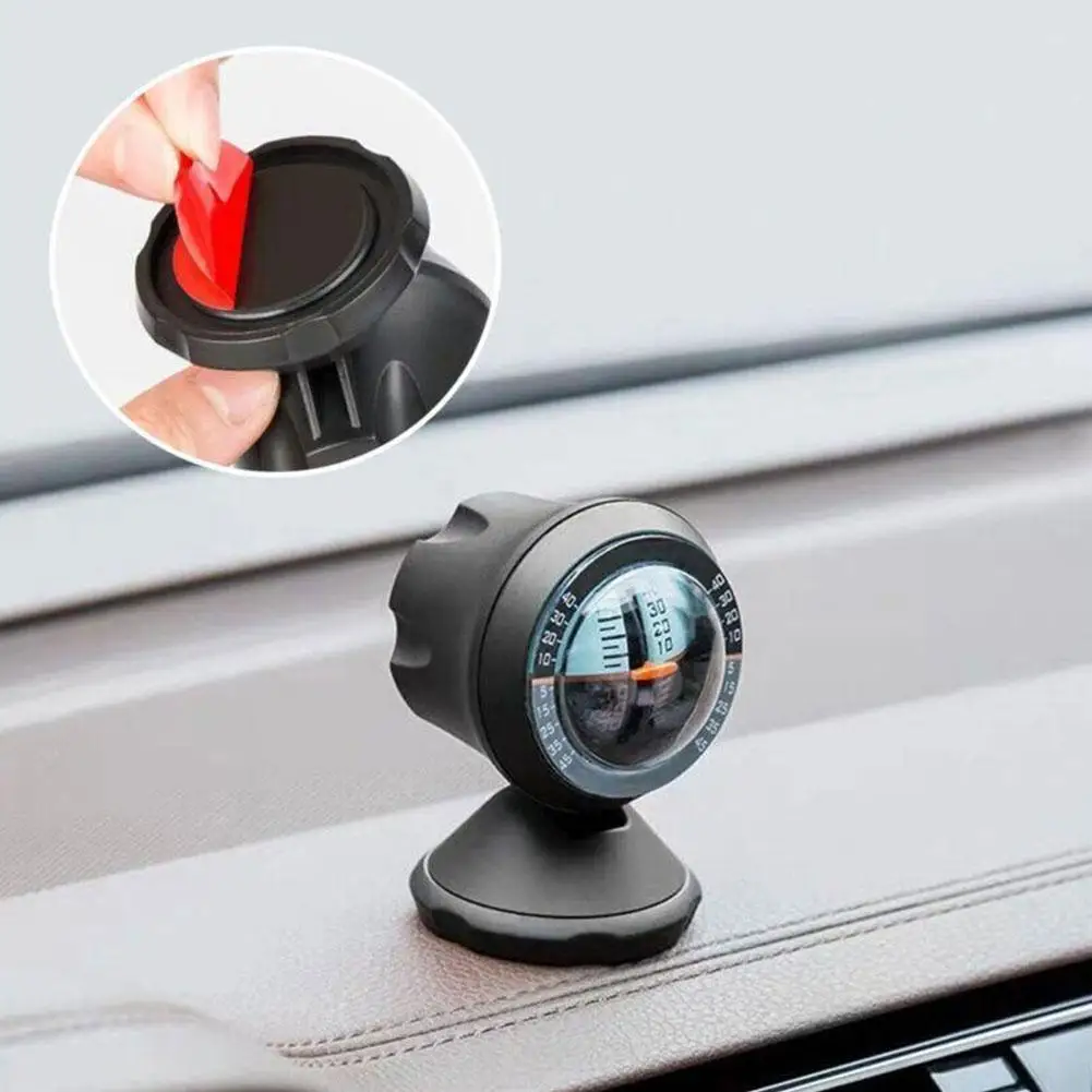 Plastic Car Interior Center Console Compass Auto Tool