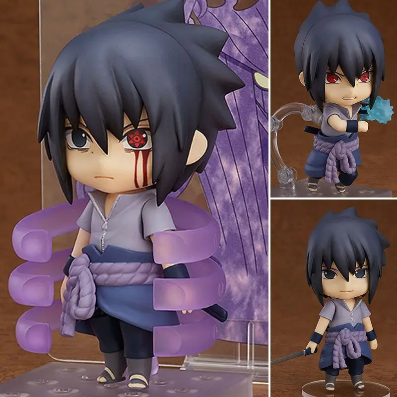 16pcs Nendoroid Naruto Shippuden Q Version Anime Action Figures - Articulated Collectible Toy Set Birthday Gift