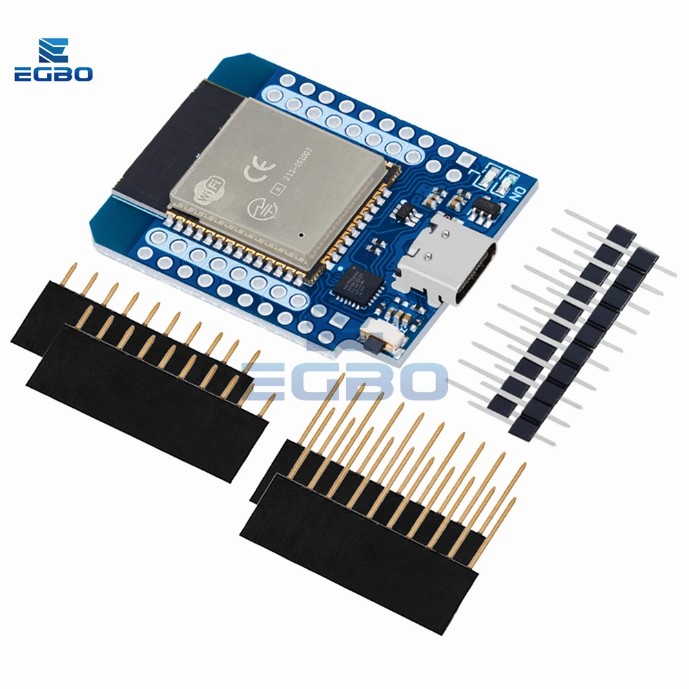 ESP32 ESP-WROOM-32 Entwicklungsboard, QIQIAZI ESP32 ESP-32S Typ-C 2,4