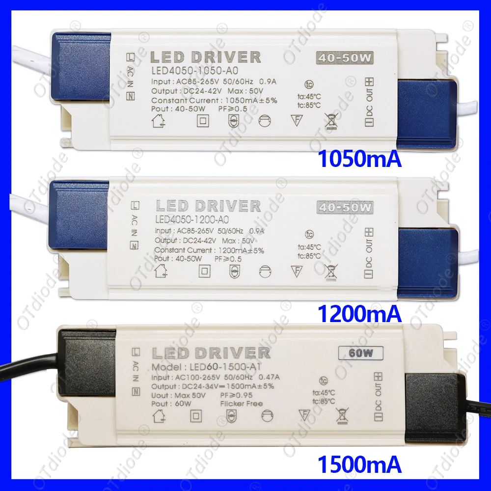 Driver LED Lifud DC9-42V 30W-40W LF-GIF040ES 800mA 850mA 900mA 950mA 1000mA 1050mA Senza sfarfallio 0,95PF Per trasformatore di luce di pannello  39