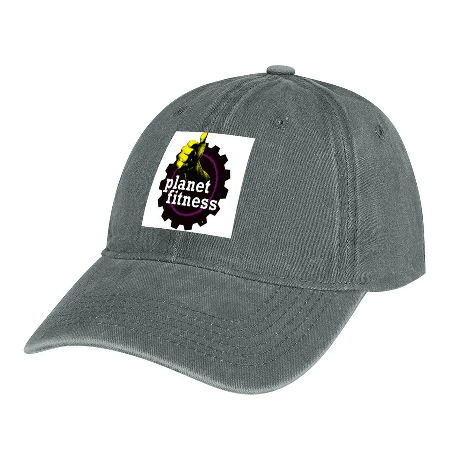 

Planet Fitness Cowboy Hat Visor Bobble Hat For Men Women's