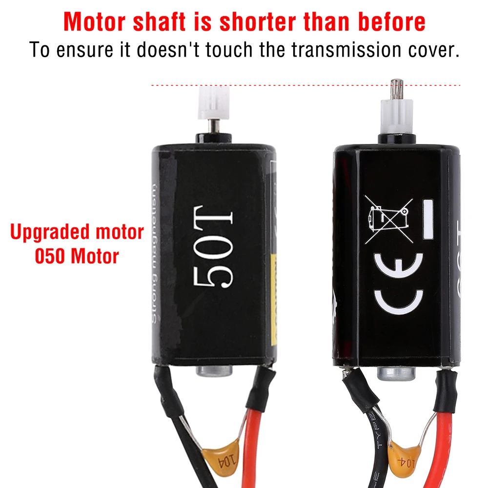 SCX24  ׷̵ ŰƮ 1/24 ũѷ RC ڵ,  Scx24 030 050 귯 Esc  ޺ 88T 66T 50T  ڱ
