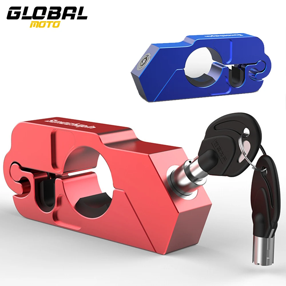 

Moto Safety Locks Waterproof Motorcycle Handlebar Lock Street Security Scooter Dirt Bikes Auto Theft Protection Lock 4 Colors