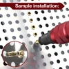 Riveting Machine Home Electric Rivet Nut Gun Adapter Metric M3 M4 M5 M6 M8 M10+Imperial 1/4-20 10-24 10-32 8-32 Riveting Tools 2