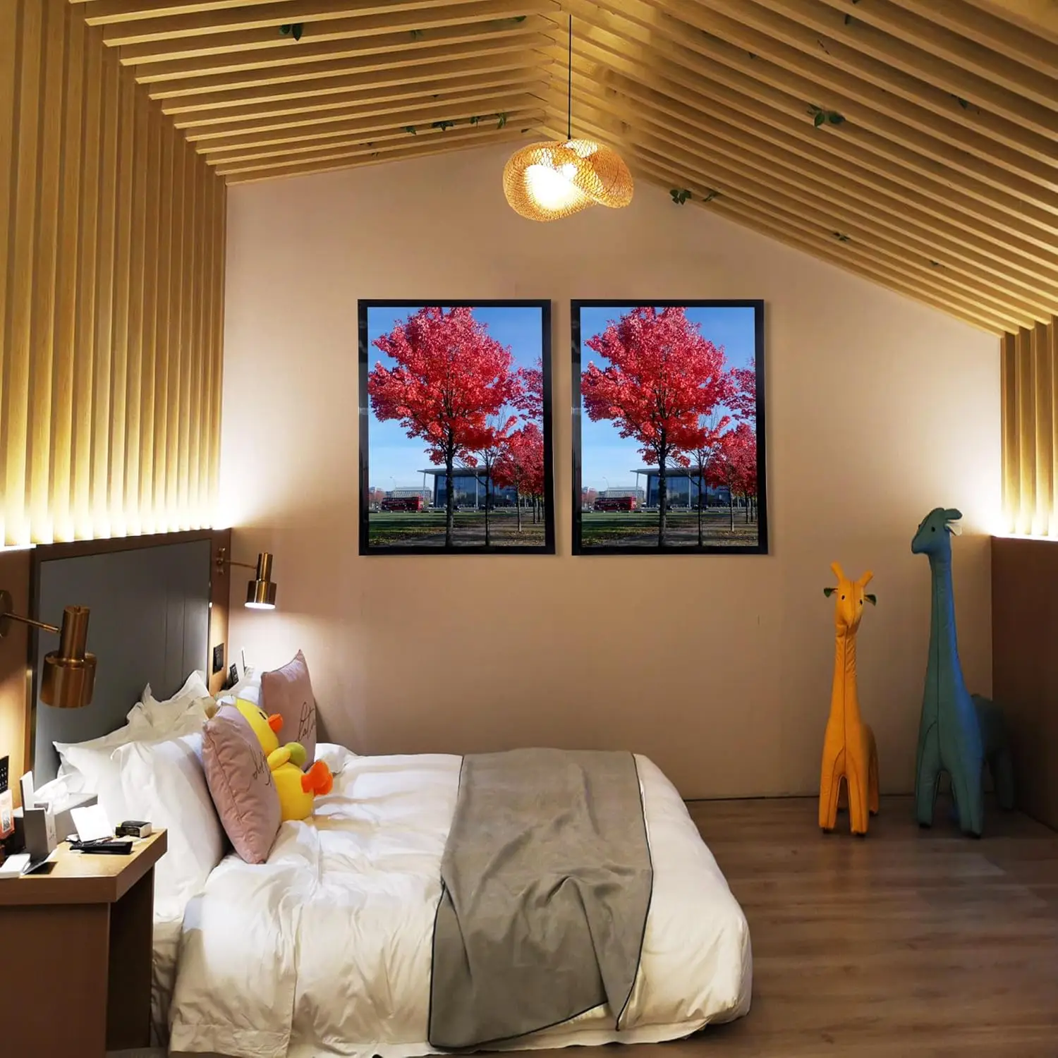 Picture Frame 24x36 Set of 2 Display Posters 24x36 Inch Poster Frame Display Pictures Rectangular Poster Picture