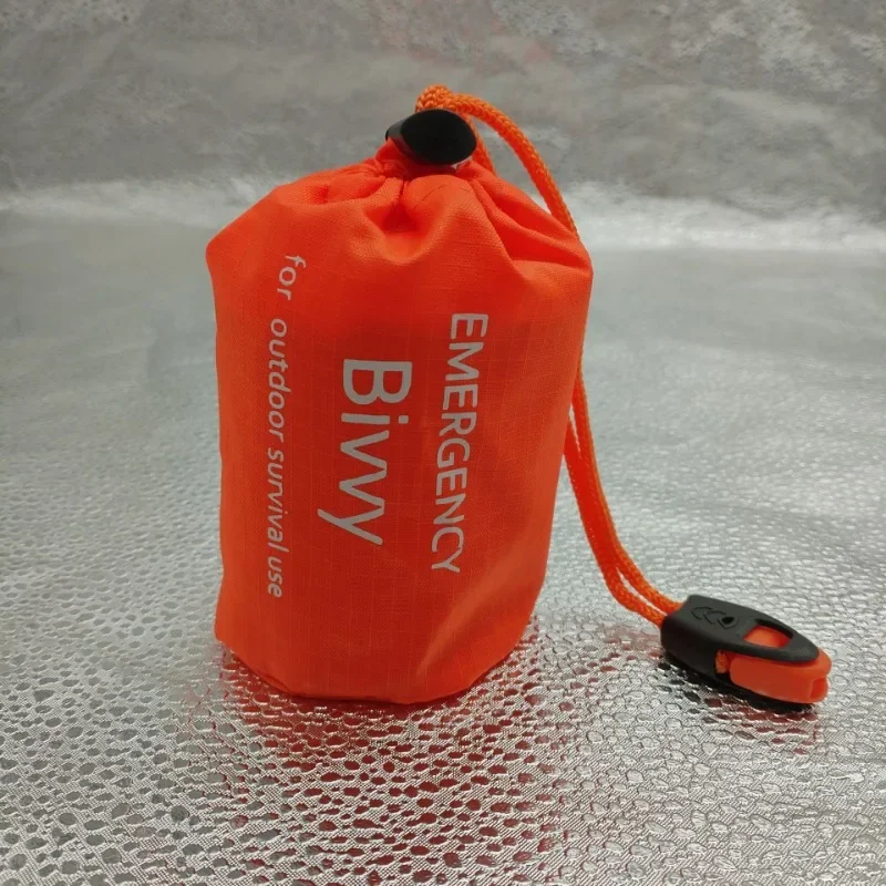 Emergency Blanket Outdoor Emergency Survival Sleeping Bag Thermal Blanket Mylar Waterproof Reusable