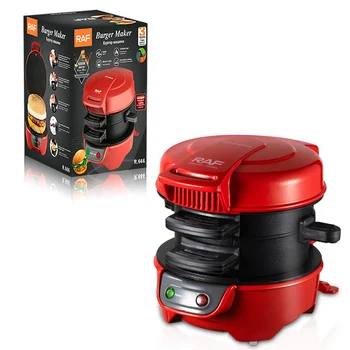 Mini macchina elettrica per panini per hamburger 220V 110V Griglia per pane Tostapane Teglia per pancake antiaderente per cucina domestica ssi 1