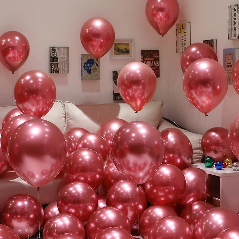 

Flying Double Layer Metal Pink Wedding Decoration, Explosion Proof Floating, Special Arrangement