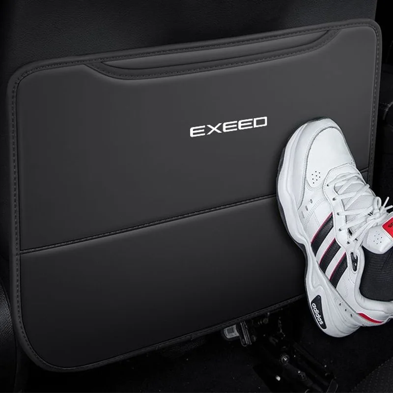 Anti-kick Pad For Chery Exeed RX LX VX TXL Seat Back Protector Anti-dirty Pad Protective Cover Storage Box Interior Moulding