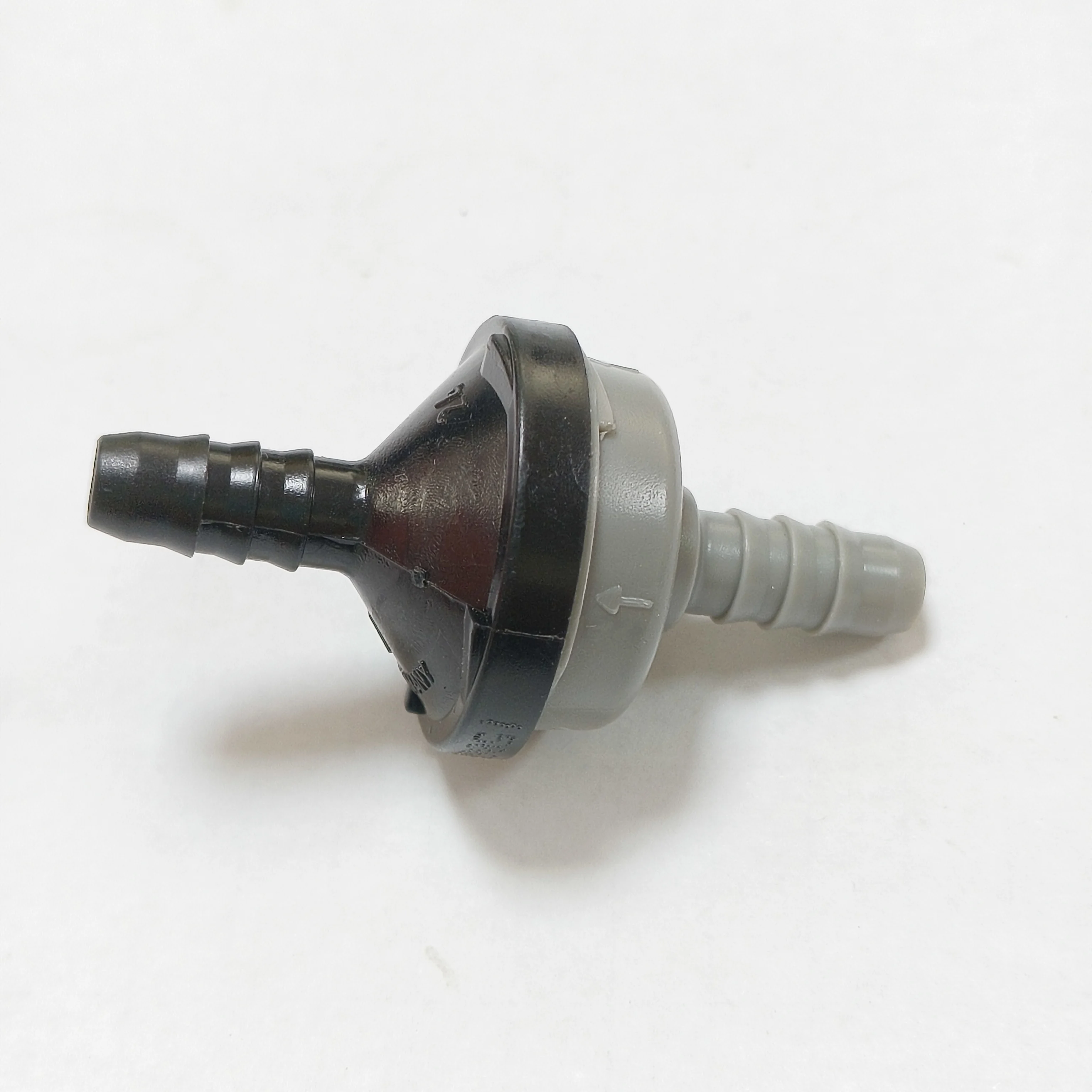 ID6 Black Plastic One-way Valve Non-return Valve One way Air Pump Vacuum Check 2pcs a lot fuel check valve