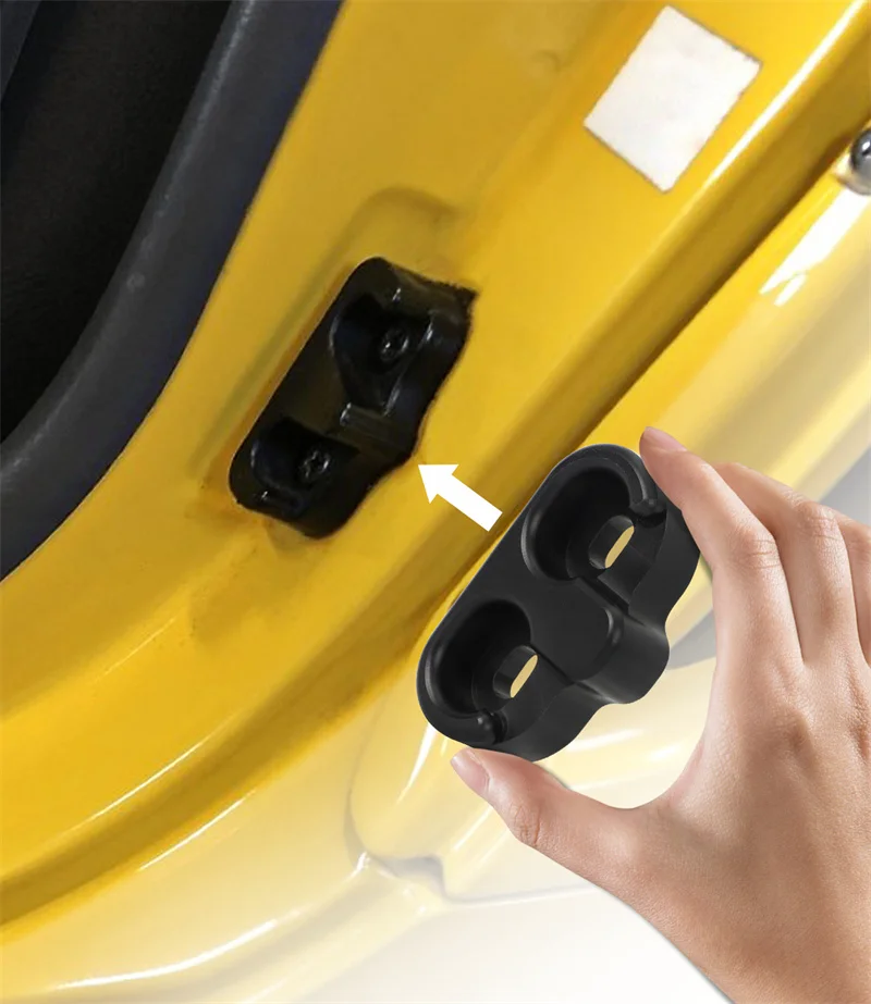 For NA/NB/NC/ND/Abarth 124 Spiders Increase Rigidity Noise Proof Easy Installation Roadster Door Wedges with Tools For roadster door wedges