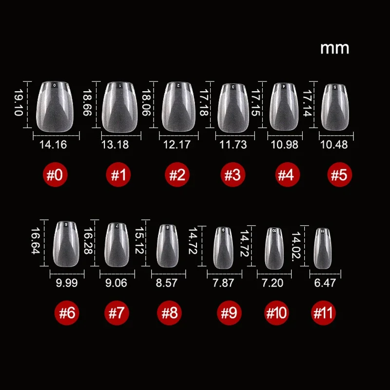 120pcs XXS Super Short Almond Full Cover Sculpted Soft Gel Nail Tips Press on Capsule Americaine Gel X Artificial Fake Nails