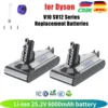 for Dyson V10 6000mAh 25.2V battery For Dyson SV12 Battery Absolute Animal Li-ion Vacuum Cleaner Rechargeable BATTERY SV12 1