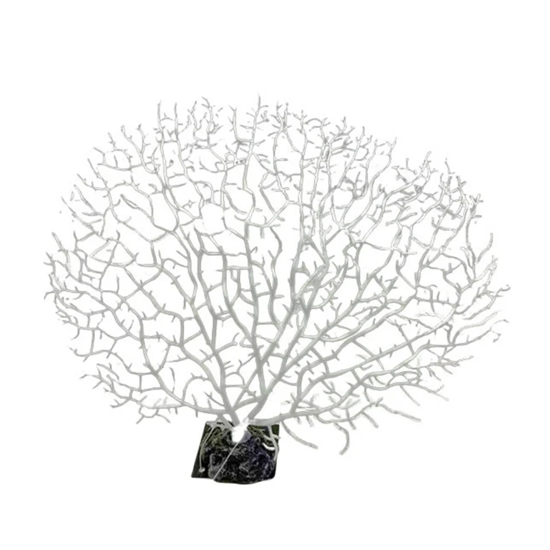 

Artificial Coral Branch Décor Faux Coral Décor Aquariums Ornament Fish Tanks Landscape Sea Fan Coral Decorations