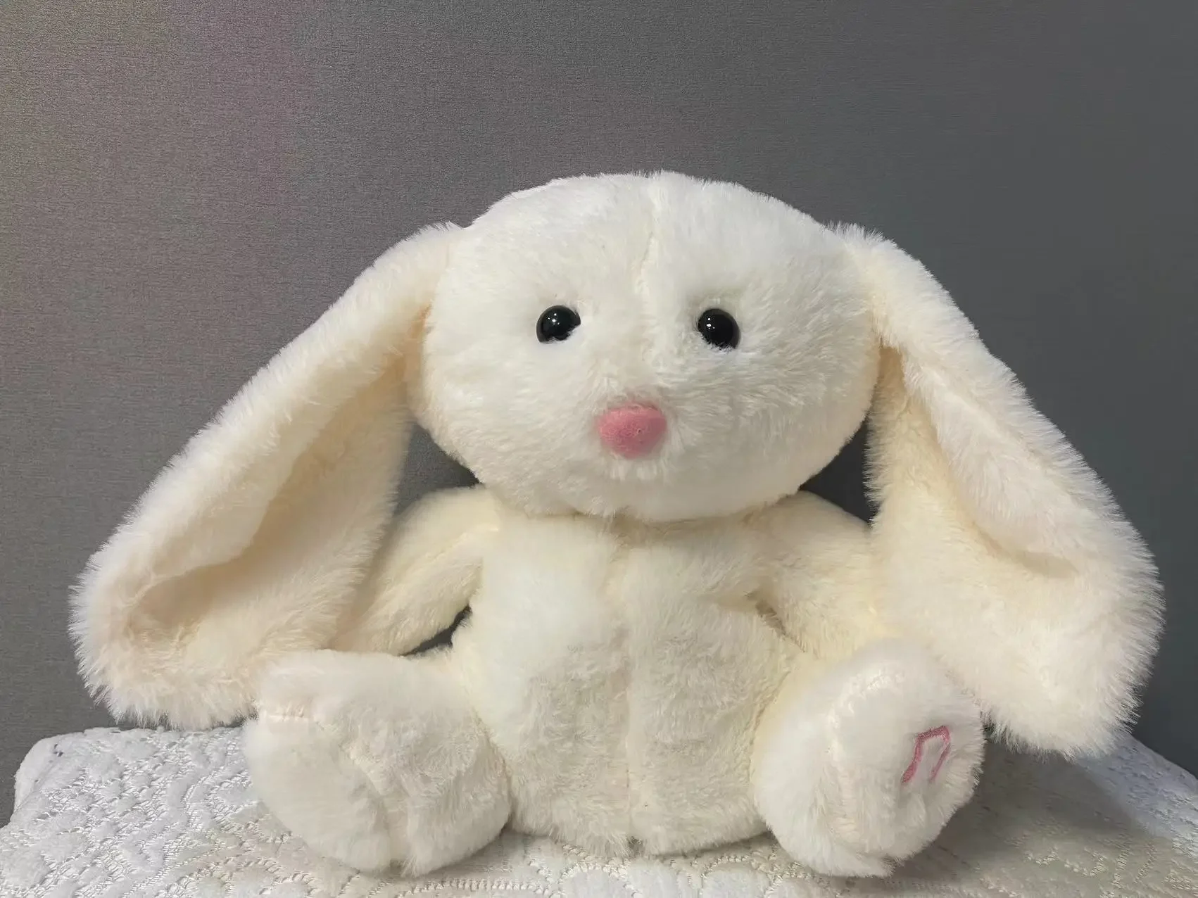 Plush Toy Plush Doll Toy Plush Doll Baby Breathing Bear Baby Soothing Otter Plush Doll Toy Kids Soothing Music Sleeping Companion Sound and Light Doll Toy Gift