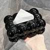 High Aesthetic Tissue Box, Home Living Room, High-End Tissue Storage, Paper Box, Cream Style Napkin Box 3