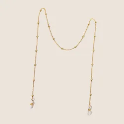 Vintage Modern Metal Eyeglass Chain and Stylish Mask Lanyard Fashion Accessory (C7 2.4mm)