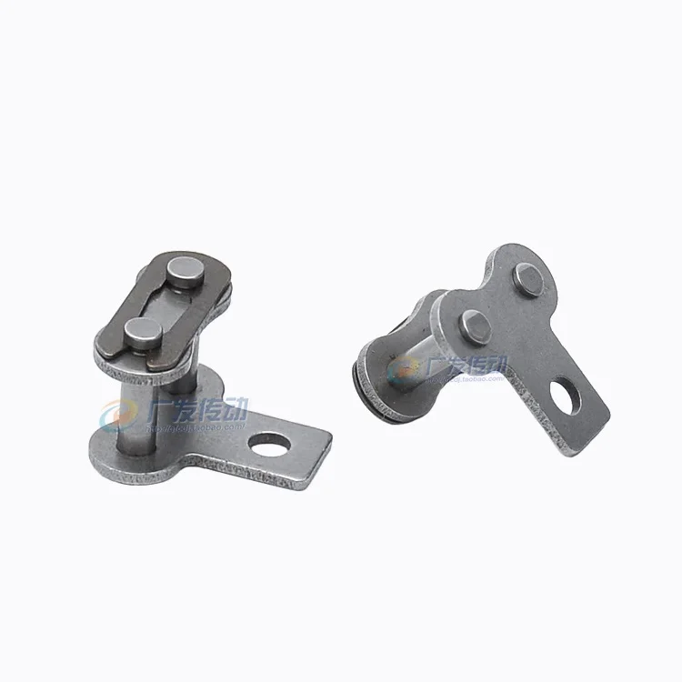 1pcs Single-side Single-hole Straight Plate Full Buckle Chain Buckle 06B/08B/10A/12A Industrial Chain Join