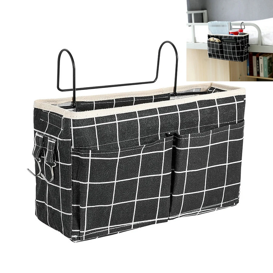 

Боковая Сумка для кровати в общежитии, органайзер для кровати, подвесные сумки, держатель для кровати, карманы, многофункциональная Бытовая подвесная сумка для хранения кровати