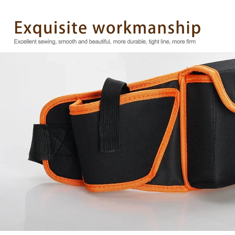 Multi-functional Waist Pouch Belt Storage Holder Organizer Garden Tool Kits Waist Packs Oxford Cloth Electrician Tools Bag