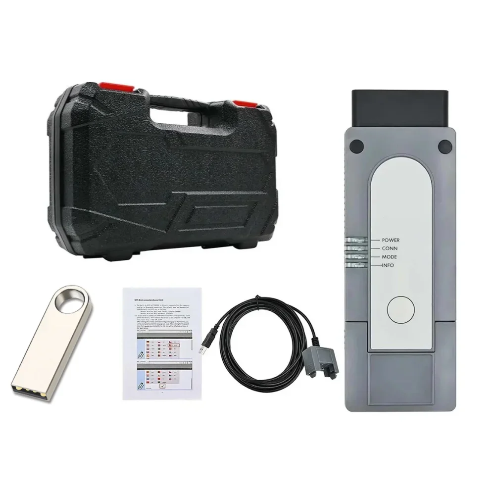 NEW ForVAGVNCI 6154A Original Shell DOIP S V24.1 E18 SupportCAN FD DoIP Original Driver Cover Full Function Super OBD2 Car Tool 6