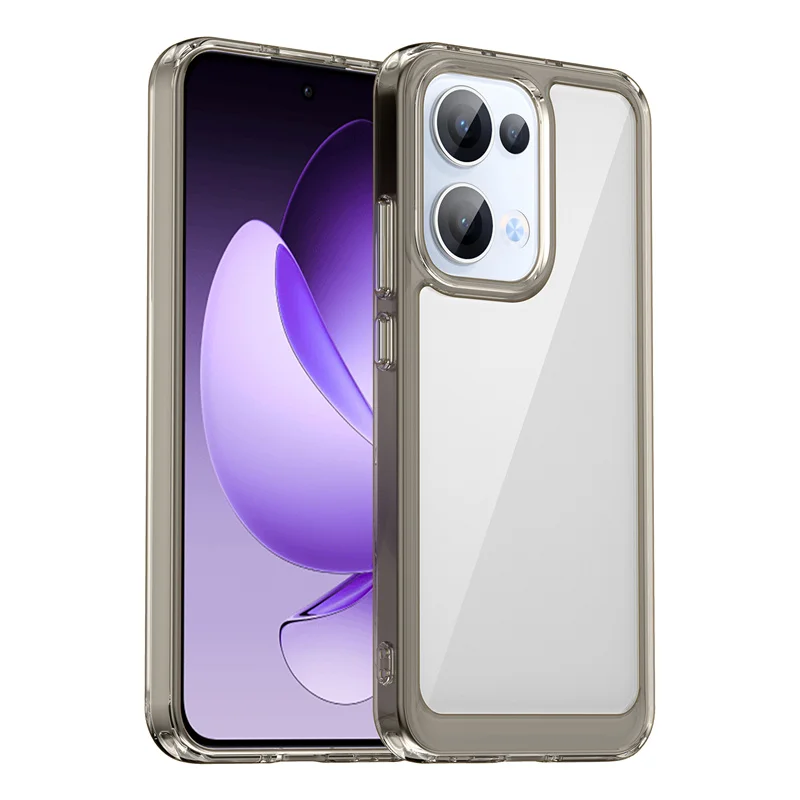 Transparent Colorful TPU Protective Phone Case Cover