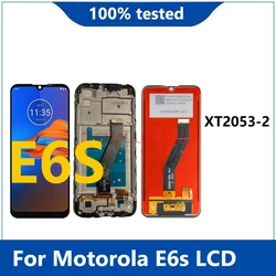 6.1 LCD Screen Touch Digitizer Assembly with Frame for Repair and Replacement (E6S No Frame)