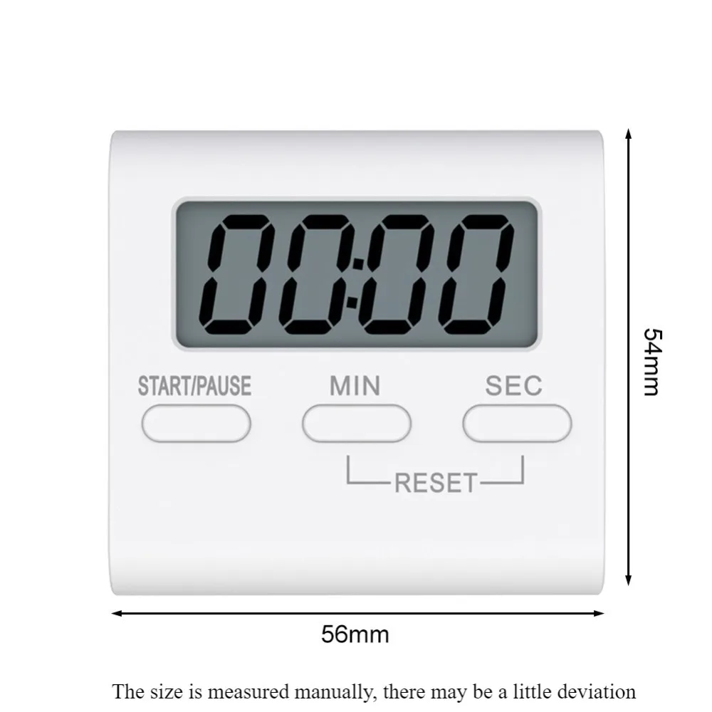 For Cooking Timer Kitchen Reminder Magnetic Digital Timer with Back Stand with Loud Alarm Countdown Timer Kitchen Gadget
