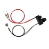 4pcs/1kit Gas Grill Igniter Push Button Control Automatic Switch Ignition AA Battery with Electrode Spark Replace Spirit Ignitor 6