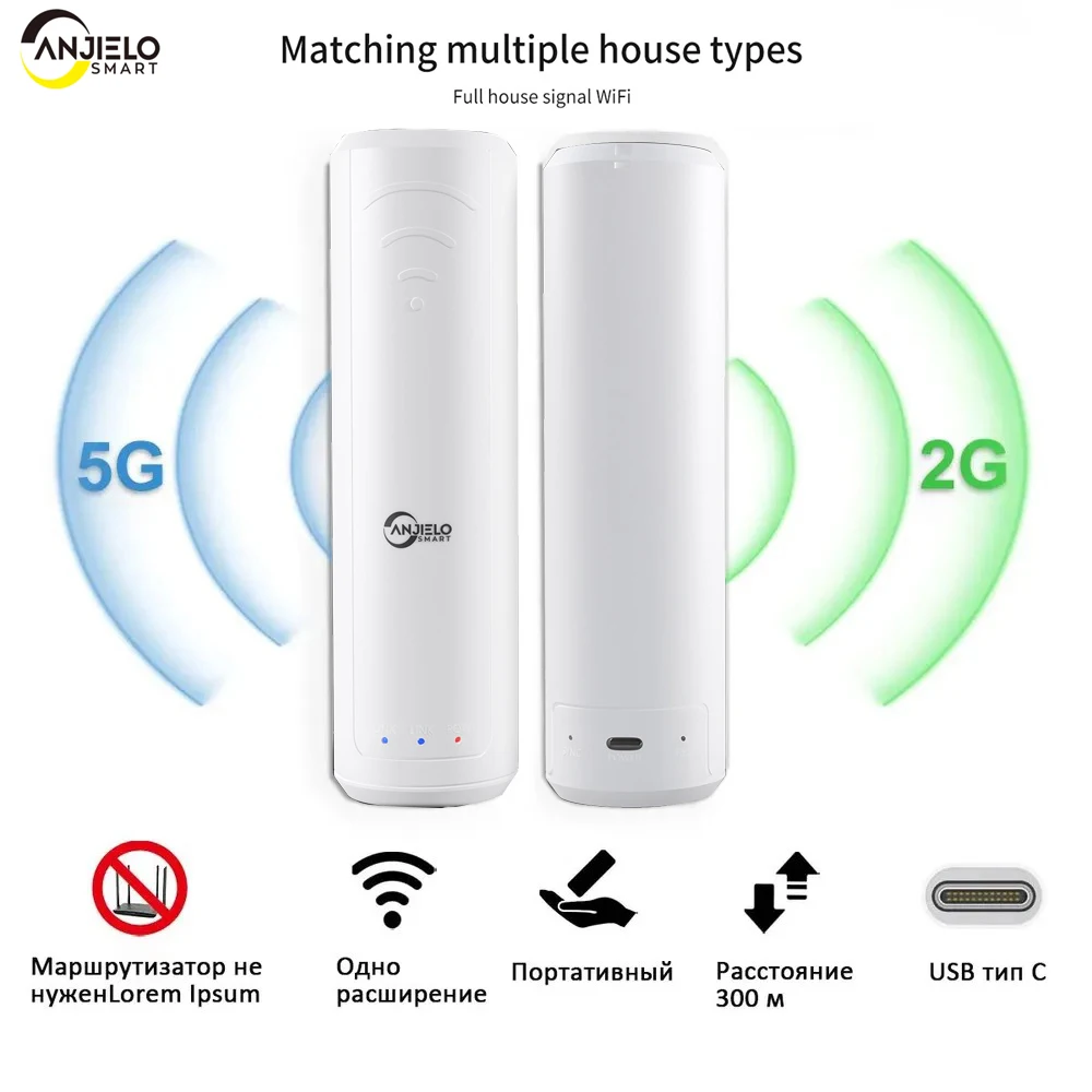 

Усилитель диапазона Wi-Fi HALOW, внешний усилитель точки доступа на большие расстояния, мощный усилитель диапазона 2,4 и Антенна IEEE 802.11ah, усилитель диапазона Wi-Fi