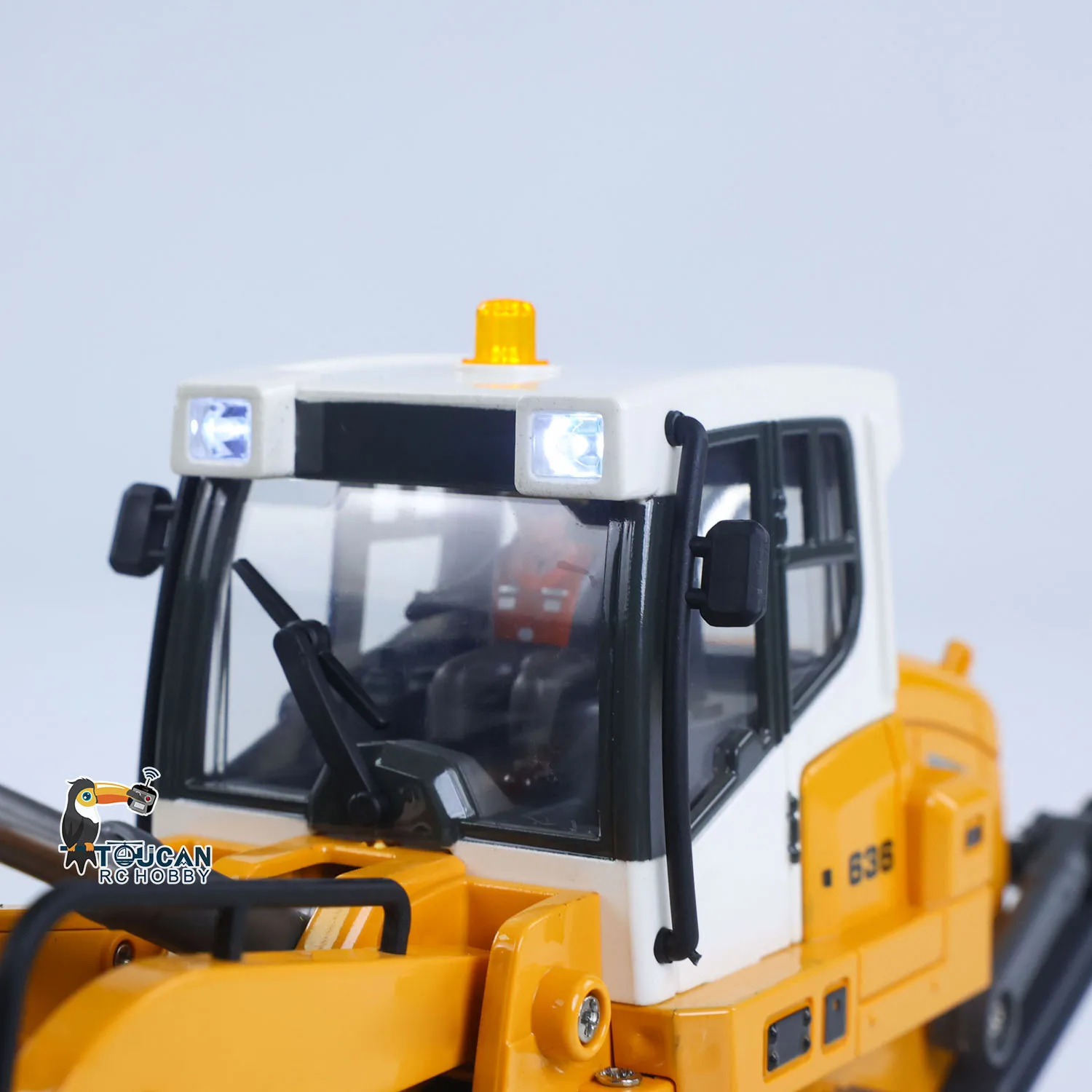 새로운 미니 636 1/50 RTR RC 로더 원격 제어 굴착기 전기 트럭 자동차 건설 차량 취미 장난감 소년 선물
