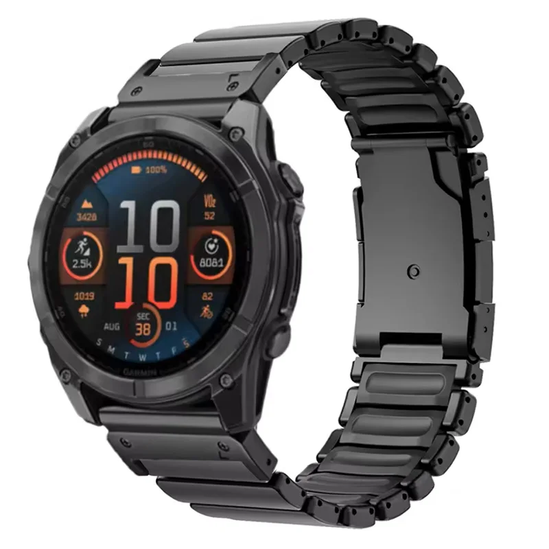 Premium 26mm Titanium Watch Band with Quick Fit Strap Feature