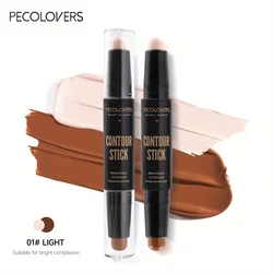Dual Head Waterproof Highlight and Contour Concealer Stick (01)