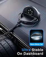 Car Phone Holder Wireless Charger Non-Slip,Mobile Phone Fast Wireless Charger for iPhone15W Wireless Car Charger Dashboard - Image 5